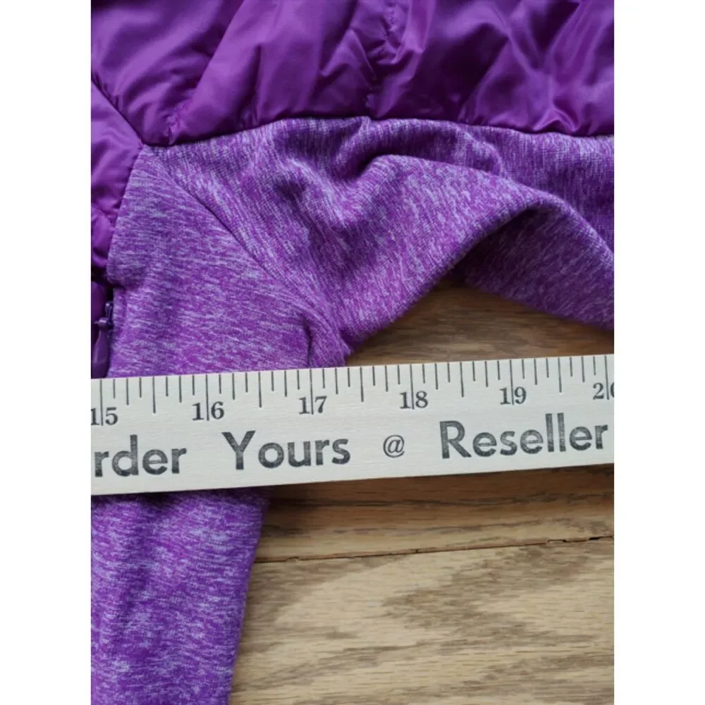 Lululemon Womens 4 Down For A Run Jacket Tender Violet Goose Athleisure EUC